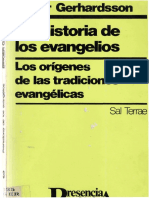 Prehistoria de Los Evangelios Birger Gerhardsson PDF