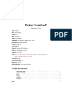 Package Wordcloud': R Topics Documented