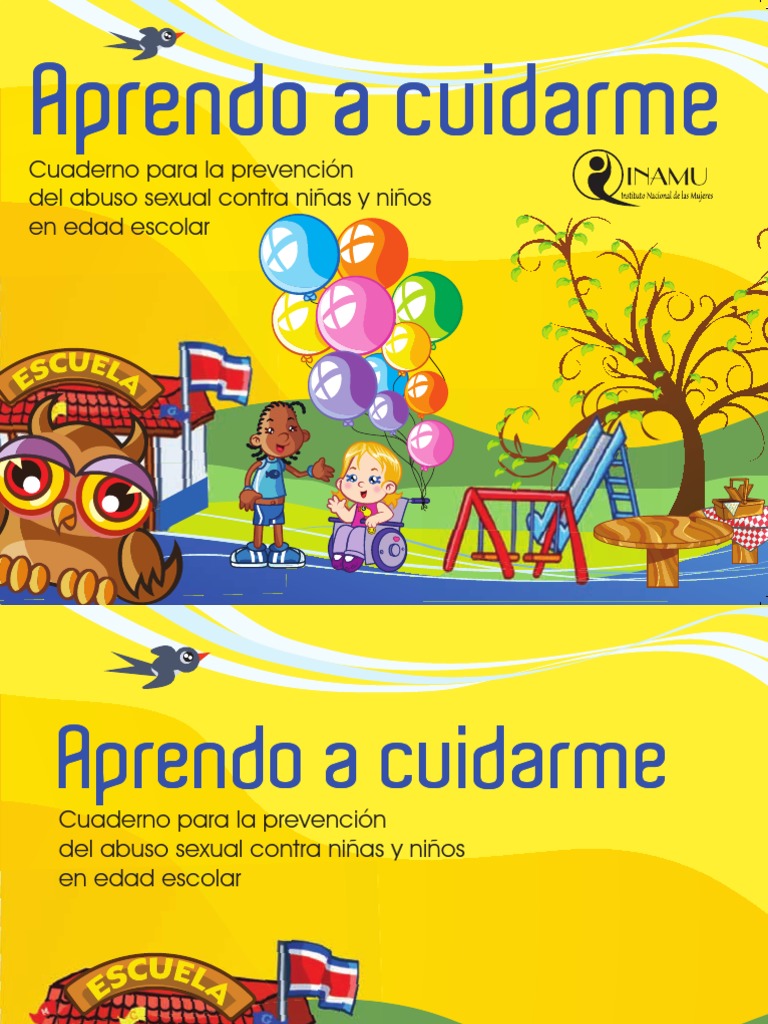 Cuaderno de autocuidado infantil | PDF | Abuso sexual | comportamiento ...