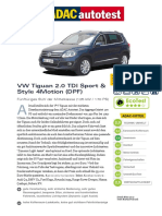 VW Tiguan 2.0 Tdi Sport