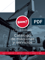 Catálogo GAM - Maquinaria