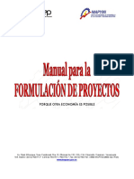 Manual de Proyectos INAPYMI PDF