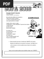 Atividades Da Copa 3º Ano