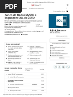 Banco de Dados MySQL e Linguagem SQL 