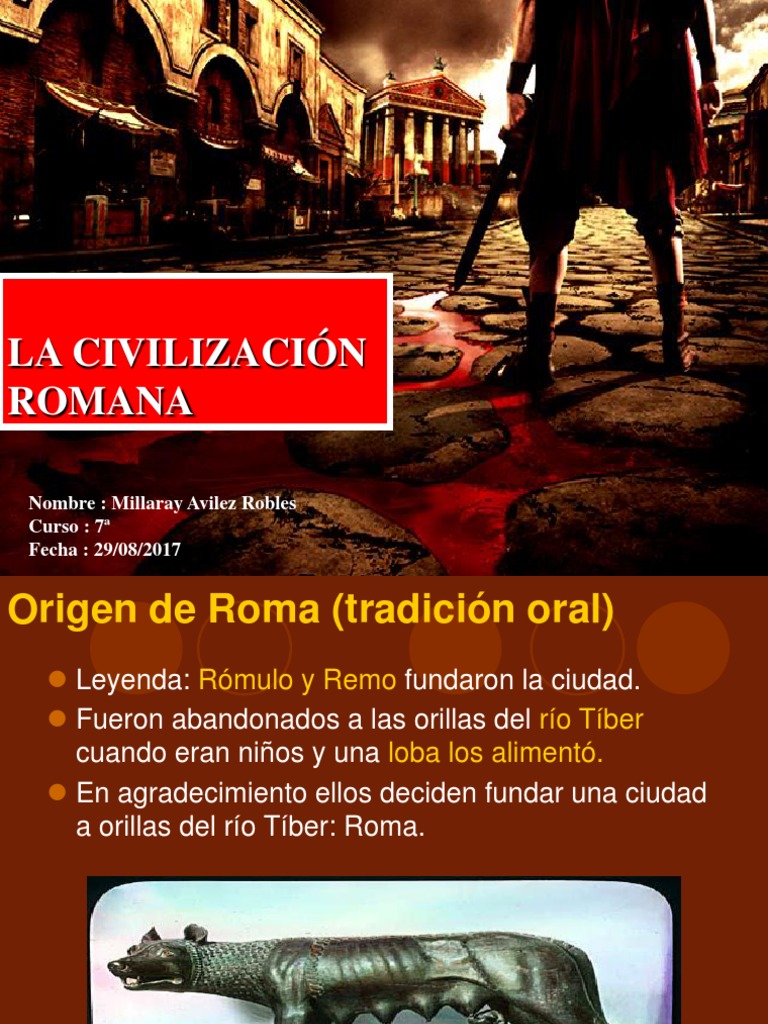 Unidad 5 La Civilizacion Romana | Roma antigua | imperio Romano