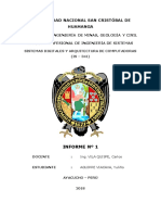 Informe Yuliño Aguirre