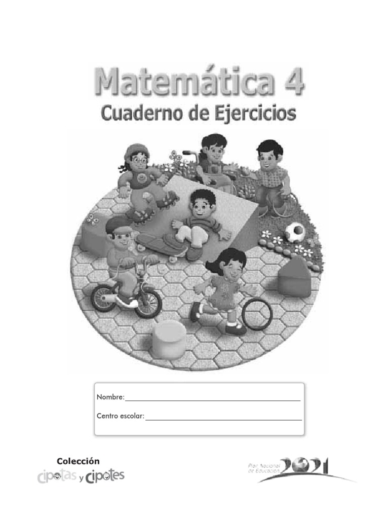 Matemática 4. Cuaderno de Ejercicios PDF | PDF | Triángulo | Fracción ...