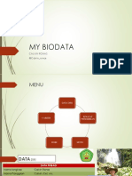 Contoh Biodata Diri PowerPoint