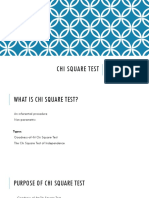 Chi Square Test Prsentation (Edited New)