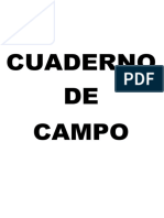 Cuaderno de Campo