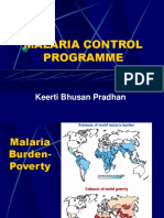 Malaria Control Programme: Addressing the Burden of Poverty and Disease
