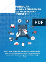 Buku Panduan Pelaksanaan Penelitian Dan Pengabdian Kepada Masyarakat Edisi XII PDF