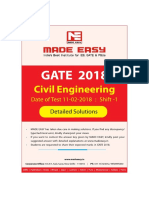 CE - GATE 18 Sol Shift 1 - 2292 - 2292 PDF
