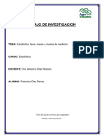 Trabajo de Investigacion Estadistica