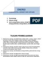 CH 21. Energi - Terminologi, Konsep Dan Satuan