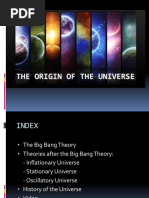 TOPIC 01 The Origin of The Universe