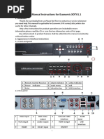 Fast Manual Instructions For Economic DVRV1.1