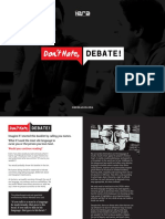 Dont Hate Debate Booklet PDF