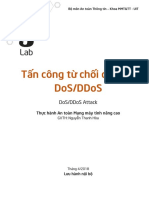 Lab 3 - DoS-DDoS and Botnet - 2018