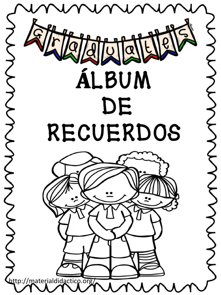 Álbum de Recuerdos de Primaria 6° PDF Ocio