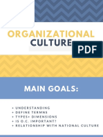 Organisational Culture