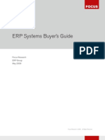 ERP Systems Buyer's Guide