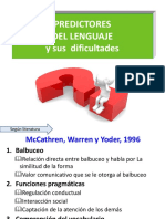 PREDICTORES Lenguaje y Dificultades - 7junio PDF