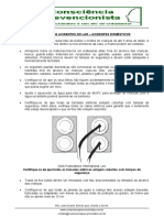 Prevenção de Acidentes No Lar - Acidentes Domésticos PDF