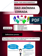 Sociedad Anonima Cerrada Final