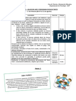 Sesiones de Tutoria - 1ro y 2do de Primaria