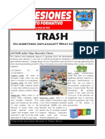Trash: Do Something Unpleasant? What Do You Think?