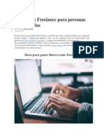 7 Trabajos Freelance Para Personas Introvertidas