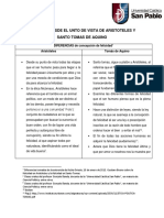 Felicidad Desde El Unto de Vista de Aristoteles y Santo Tomas de Aquino Final