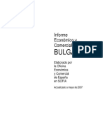 Informe Económico Bulgaria 2007