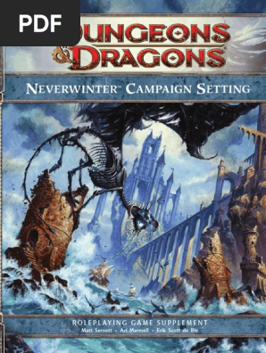 Neverwinter Campaign Setting Pdf Wizards Of The Coast Ed Greenwood