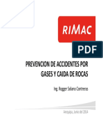 PICArequipa Prevencion de Accidentes Por Gases y Caida de Rocas PDF