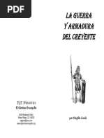 Original - La Guerra y Armadura Del Creyente - Virgilio Crook