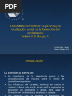 Convertirse en Profesor, Bullough