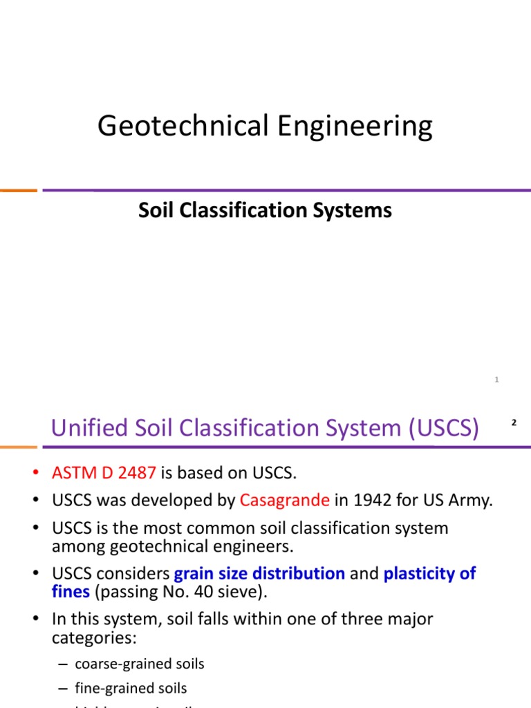 Soil Classification Guide | PDF | Silt | Sand