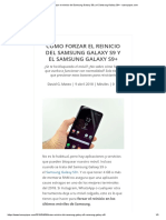 Soft Reset Cómo forzar el reinicio del Samsung Galaxy S9 y el Samsung Galaxy S9+ - tusequipos.com