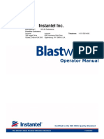 Blastware Operator Manual