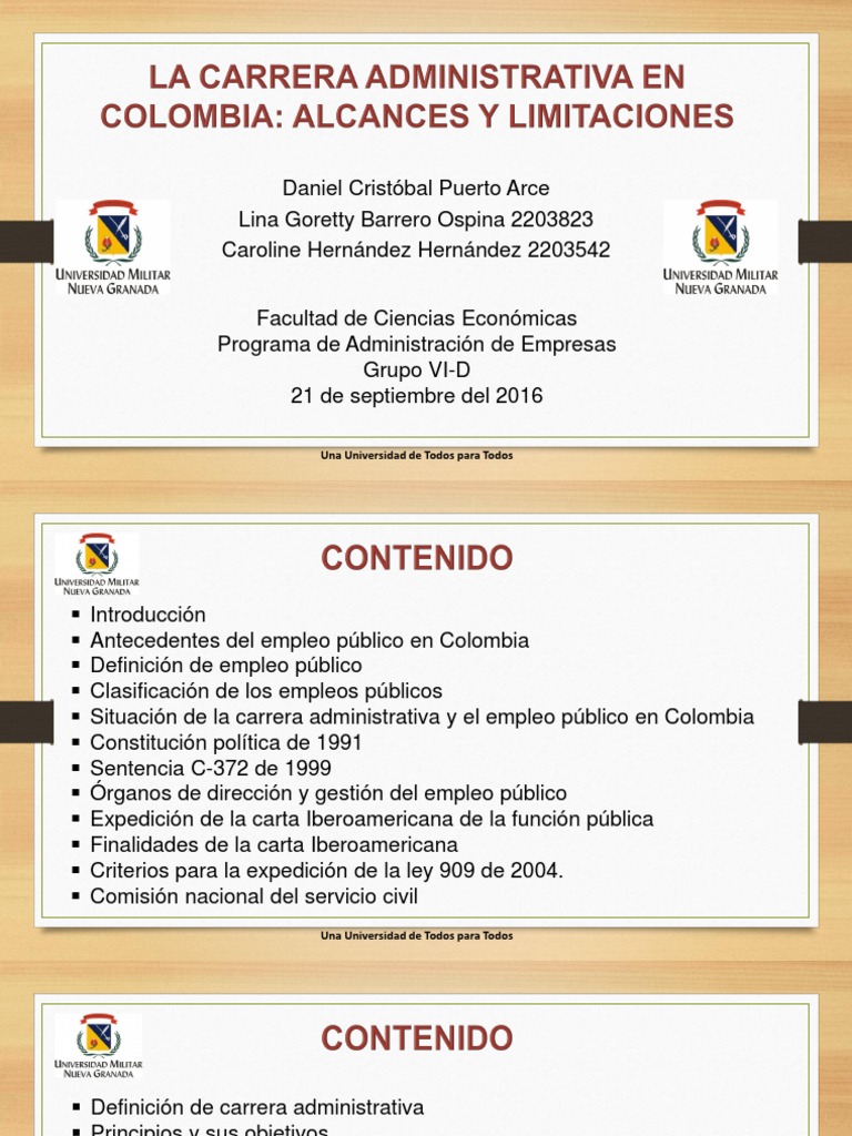 Carrera Administrativa y Empleo Público | PDF | Derecho laboral | Colombia