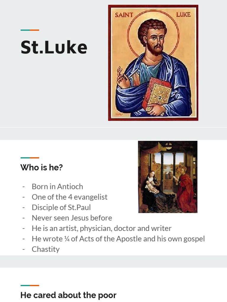 ST Luke | PDF