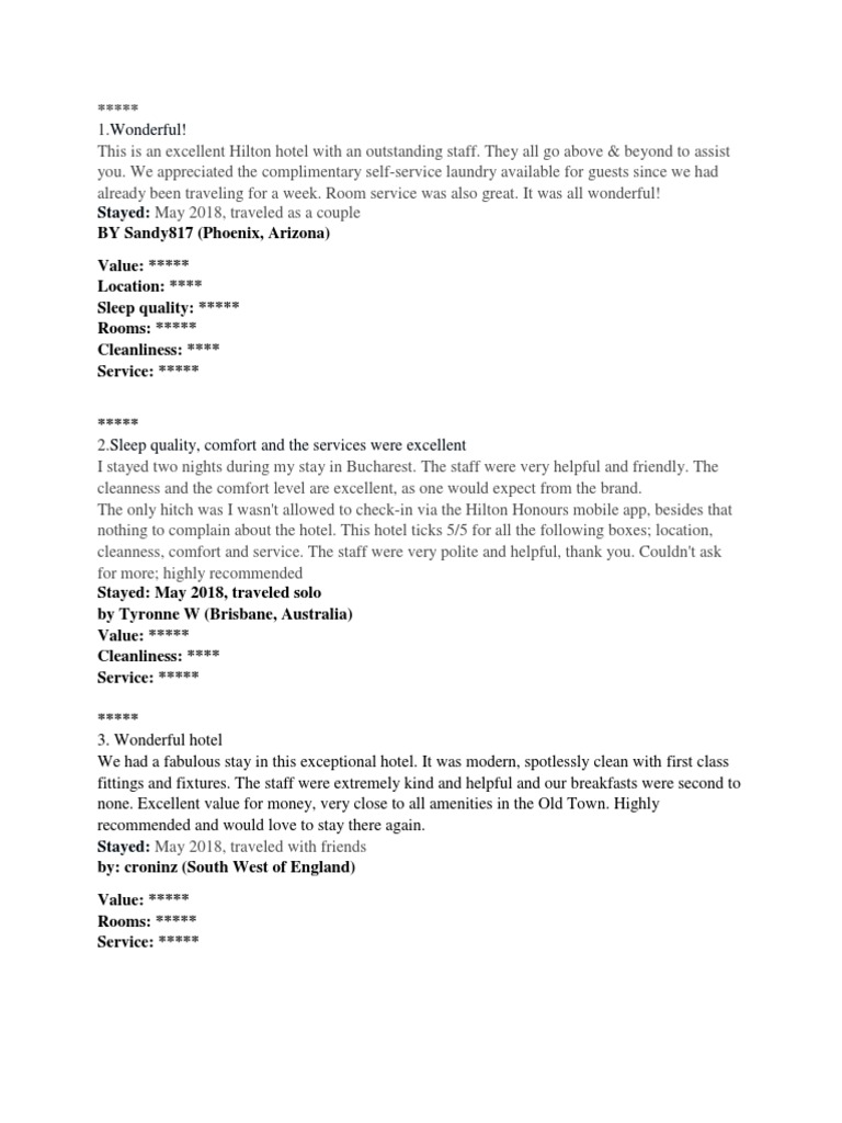 Hilton Garden Hotel | PDF | Hotel | Restaurants