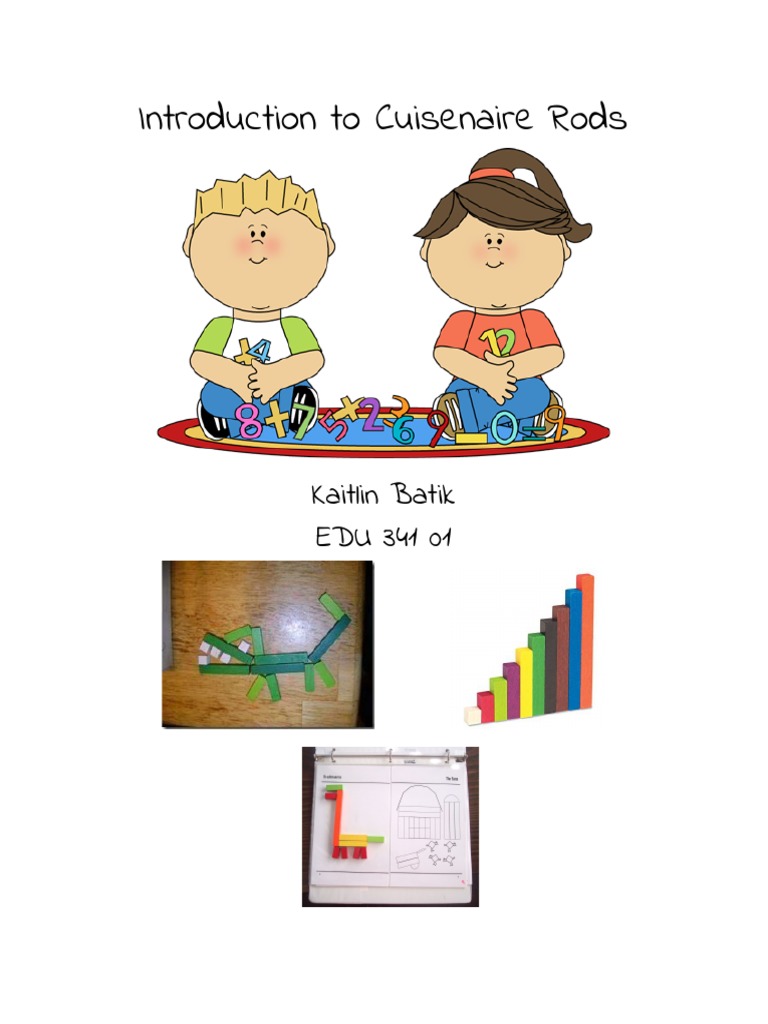 Math Manipulative PDF Ratio Cognition