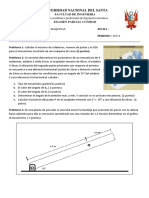 1er Examen Diseño de Maquinas 2017 I PDF