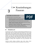 Topik 3 Keseimbangan Pasaran PDF
