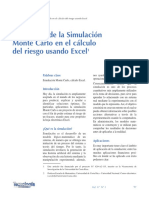 Aplicación de la Simulación Monte Carlo en el cálculo del riesgo usando Excel.pdf
