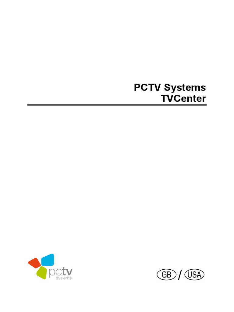 TVCenter en | PDF | Television | Computer File