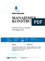 Modul 12 - Procurement Management